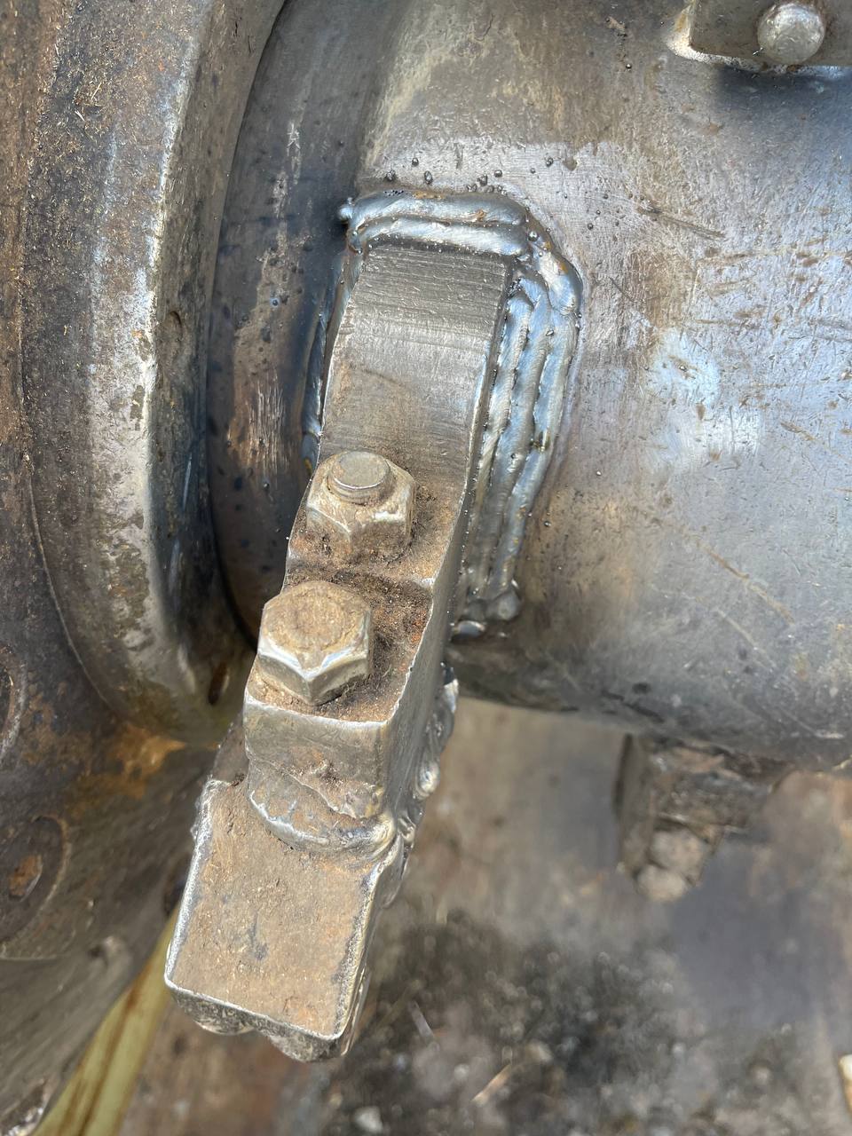 Soudure sur bride – détail cordon